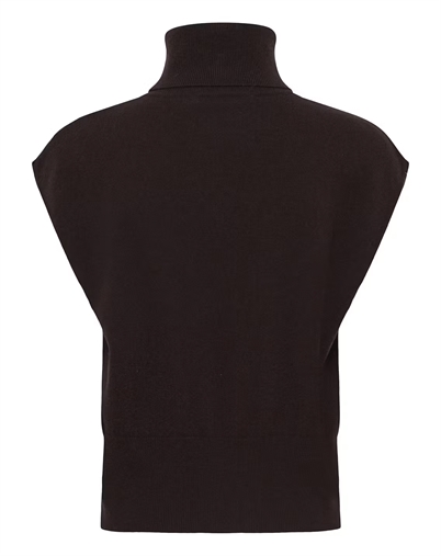 Gestuz - GZManzi Waistcoast Top - Ganache 